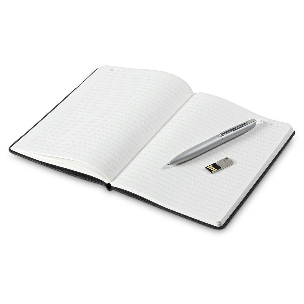 Cypher USB Notebook & Pen Set - 8GB - Image 5