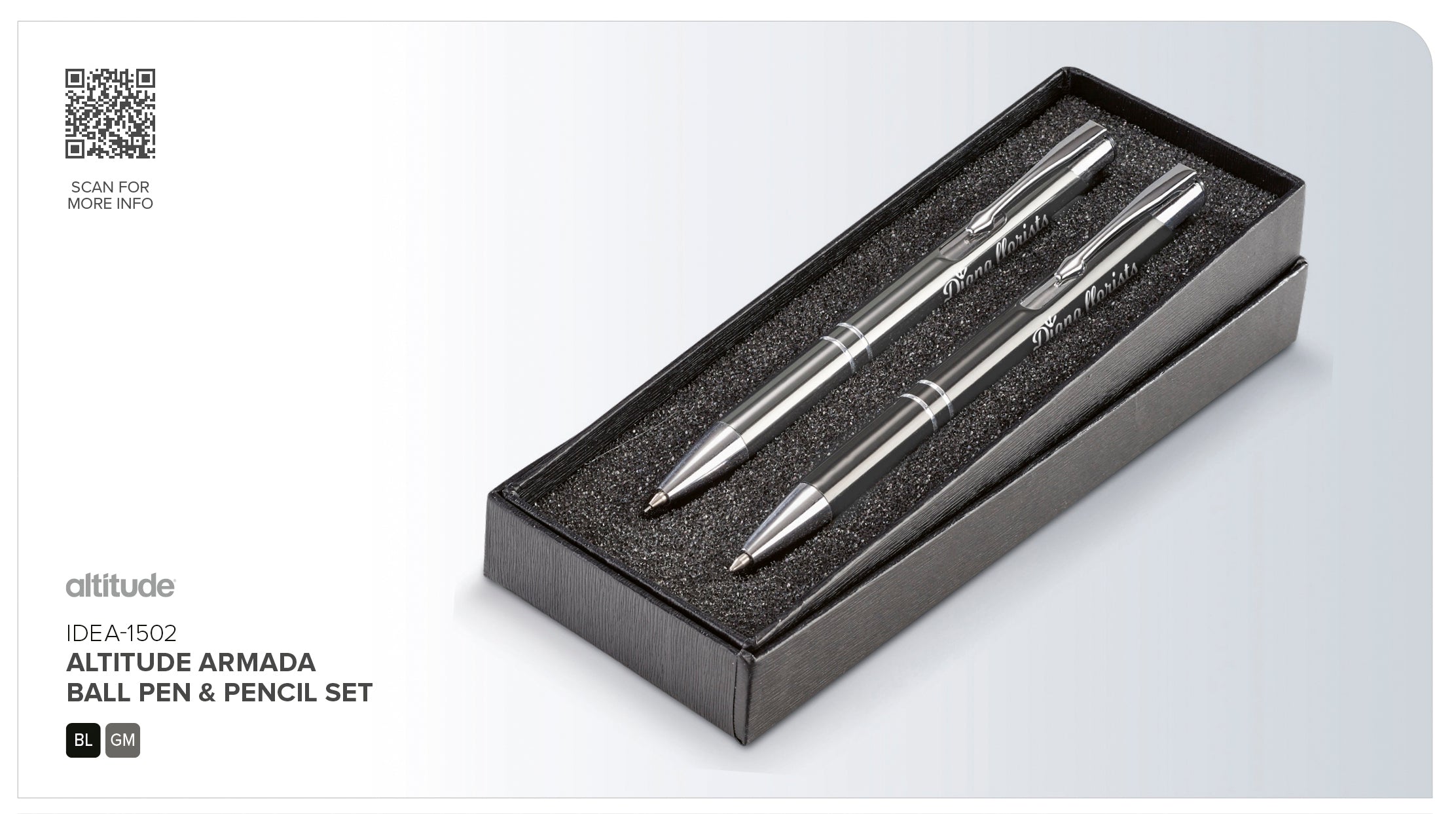 Altitude Armada Ball Pen & Pencil Set - Image 5