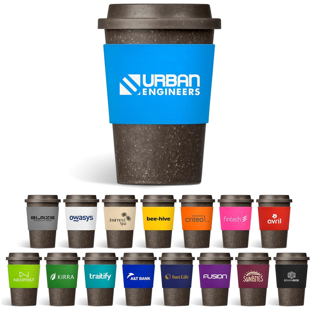 Kooshty Brown Bean Plastic Double-Wall Tumbler – 400ml - Image 13