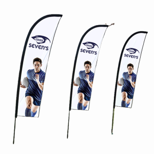 ValueFLEX Double Sided Windcheater Banner 4m